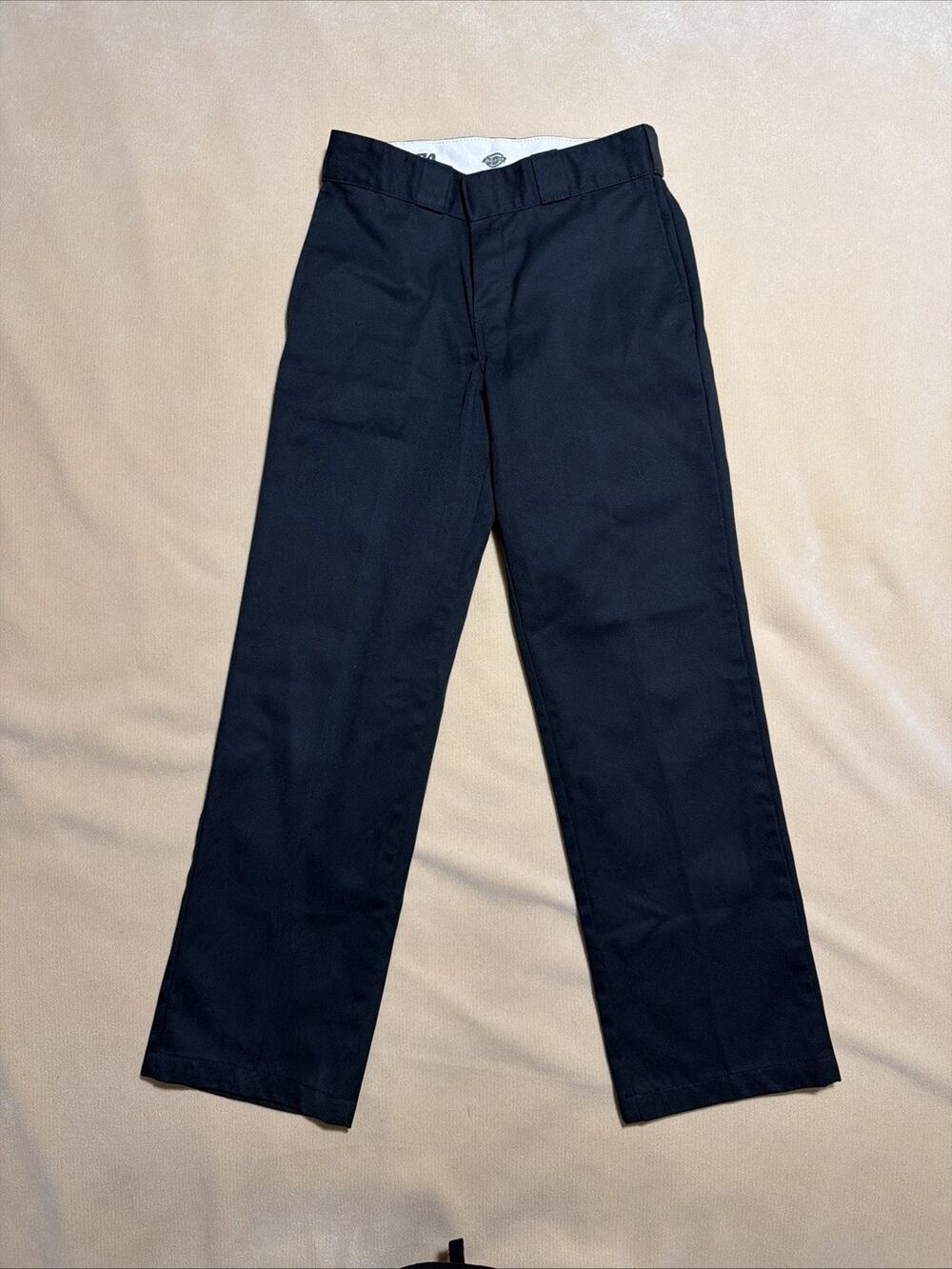 Dickies Men's 874 Original Fit Work Pants Navy Blue Size 30x30 Chino Flat Front